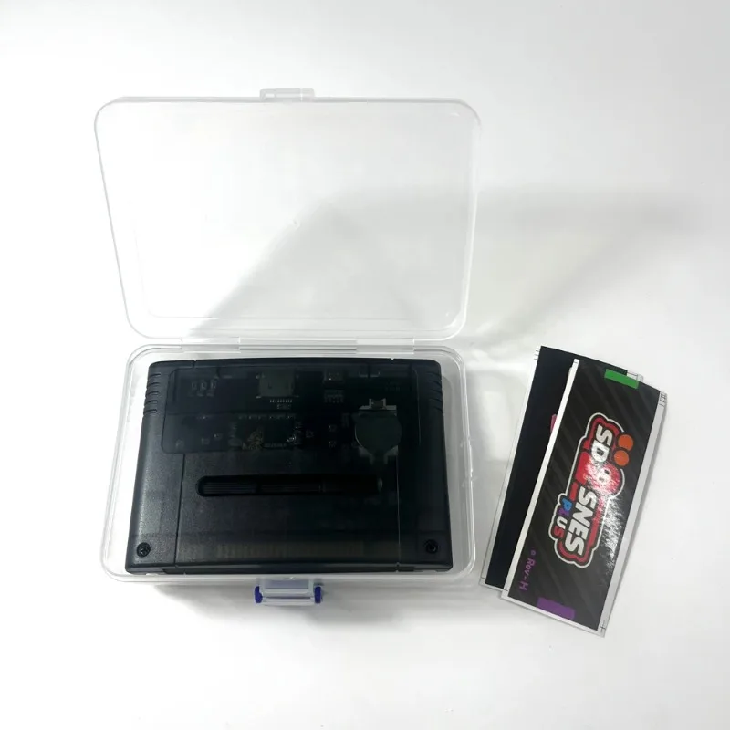 Фото Подходит для видеоигр на консолях SNES/SFC 16 Bit NTSC/J/PAL, новейший FXPAK Pro SD2SNES №4