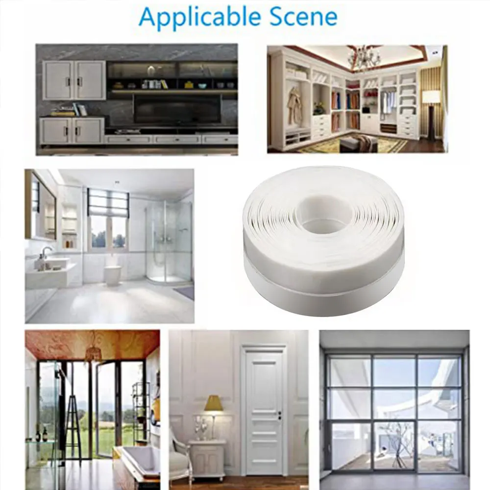 Самоклеящаяся Всепогодная Лента Для Уплотнения Дверей И Окон 25 Мм X 5 М Нижнее
