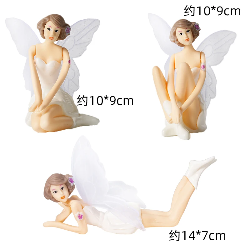 Украшения для торта в виде цветка волшебных тортов перьев жемчужин крыльев