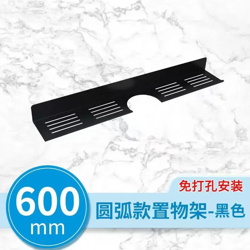 

Stainless Steel Shelf Holder Single Layer Wall-mounted Storage Rack for Kitchen Bathroom Shower Organizer Bathroom Accessories