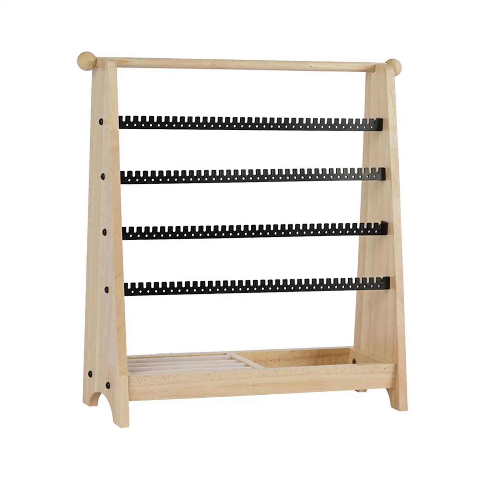 

5 Tiers Jewelry Display Stand Hanger Dresser Storage Earrings Organizer for Rings Necklace Holder Stand ear Studs Organizer