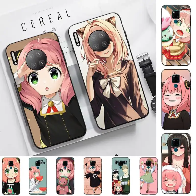 

Spy×Family Anya Forger Phone Case for Huawei Mate 20 10 9 40 30 lite pro X Nova 2 3i 7se