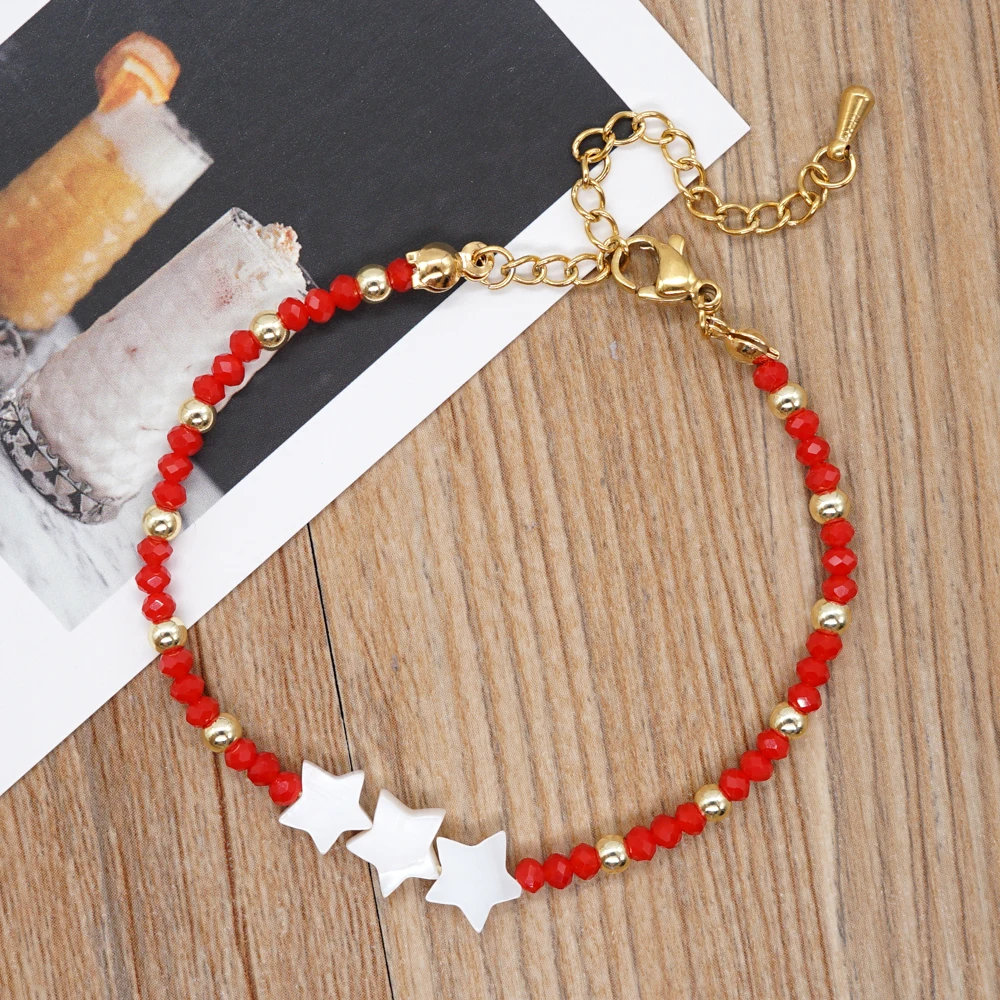 Женские браслеты Go2Boho с искусственными звездами подарок модные ювелирные