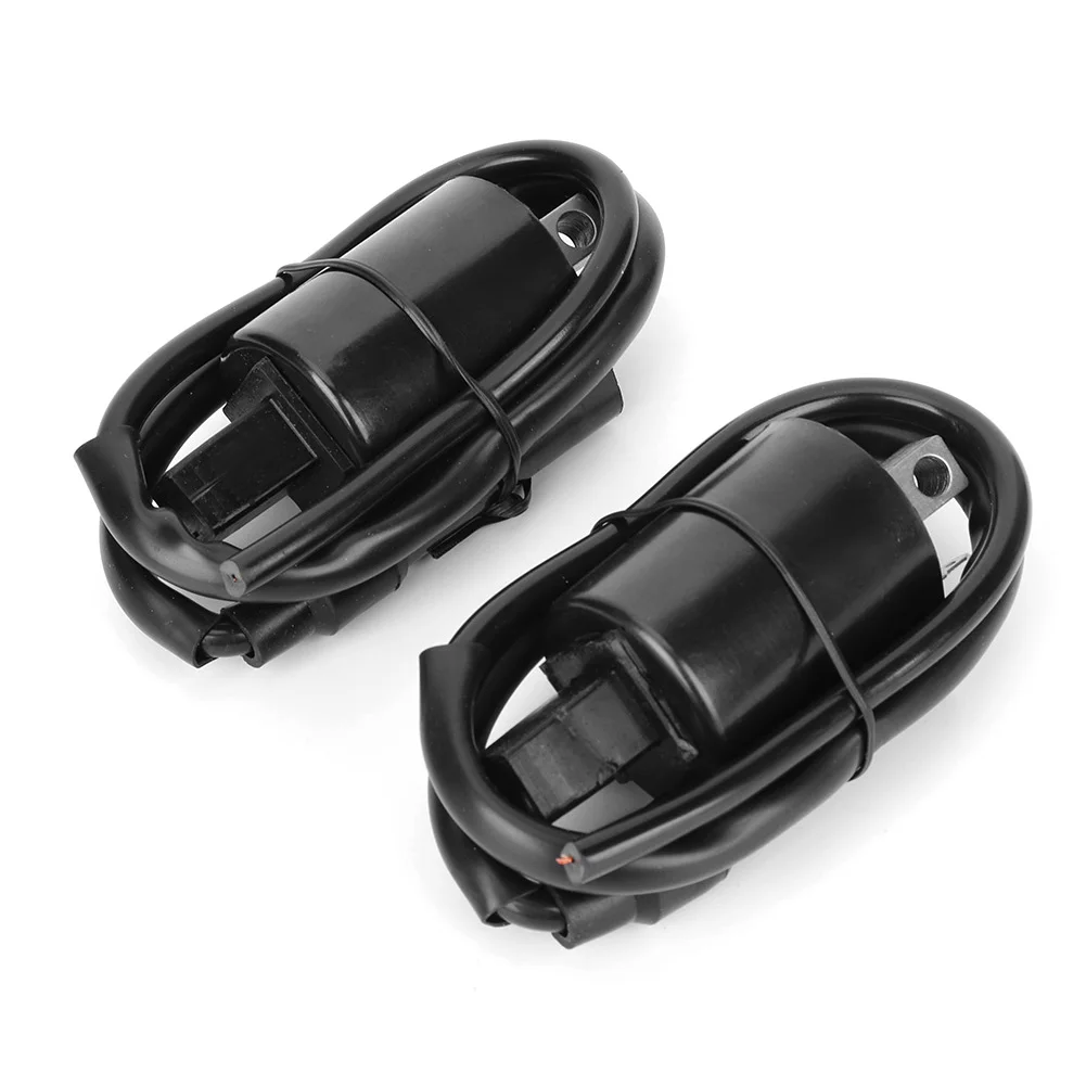 2 шт. Укороченные и длинные катушки зажигания подходящие для Yamaha Virago 700 XV700 1984-1987