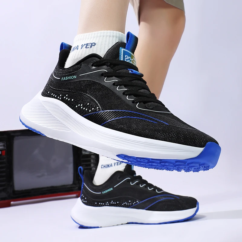 Breathable Casual Shoes for Men Outdoor Running Sports Shoes Female Couple Sneakers Light Casual Antiskid Walking Outdoors Shoes