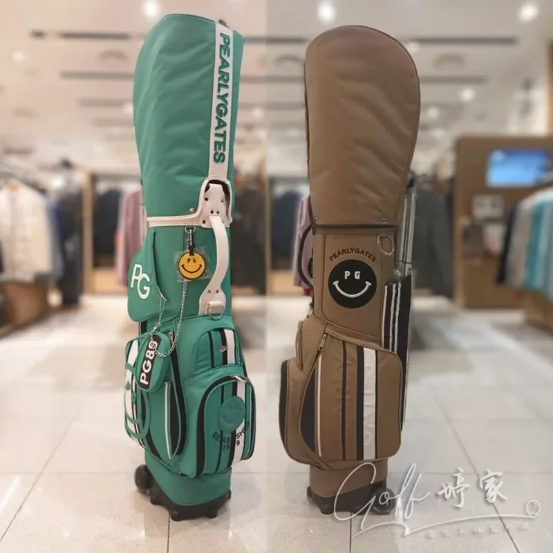 

2023 New Golf Bag Waterproof Nylon Braddle Wheel Golf Caddy Bag Double Hat 골프용품