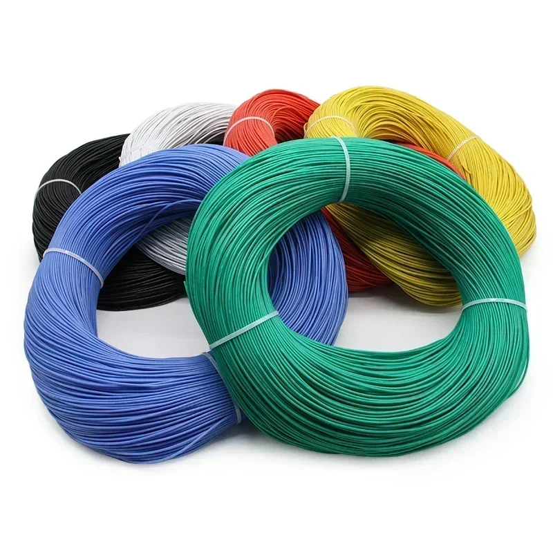 5/10m Heat-resistant Cable Soft Silicone Wire 26 24 22 20 18 16 14 12 10 8 AWG High Temperature Flexible Copper Connector Line