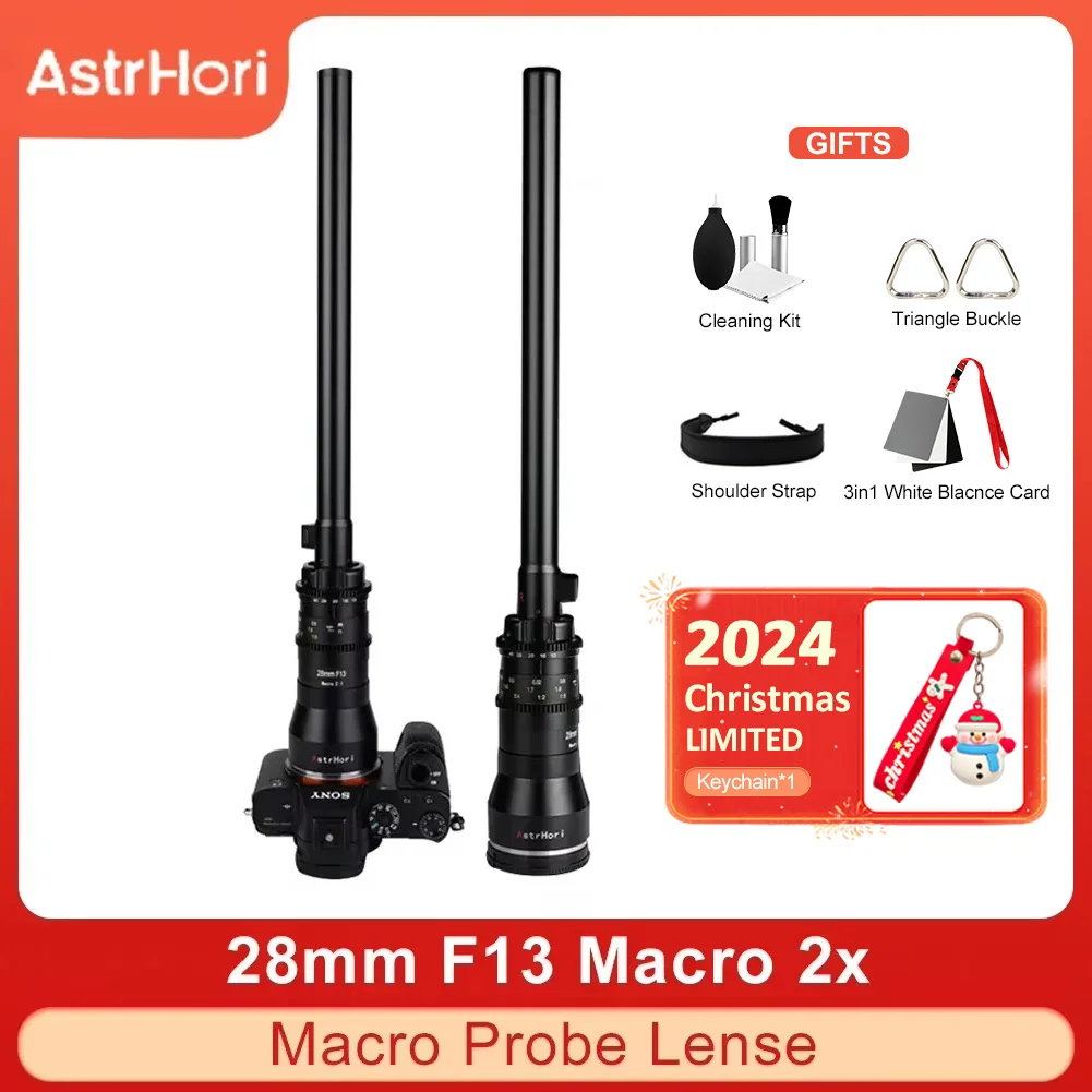 Полнокадровый зонд AstrHori 28 мм F13 для Sony E FE Nikon Z Canon EOSR Sigma L F EF PL Fuji X