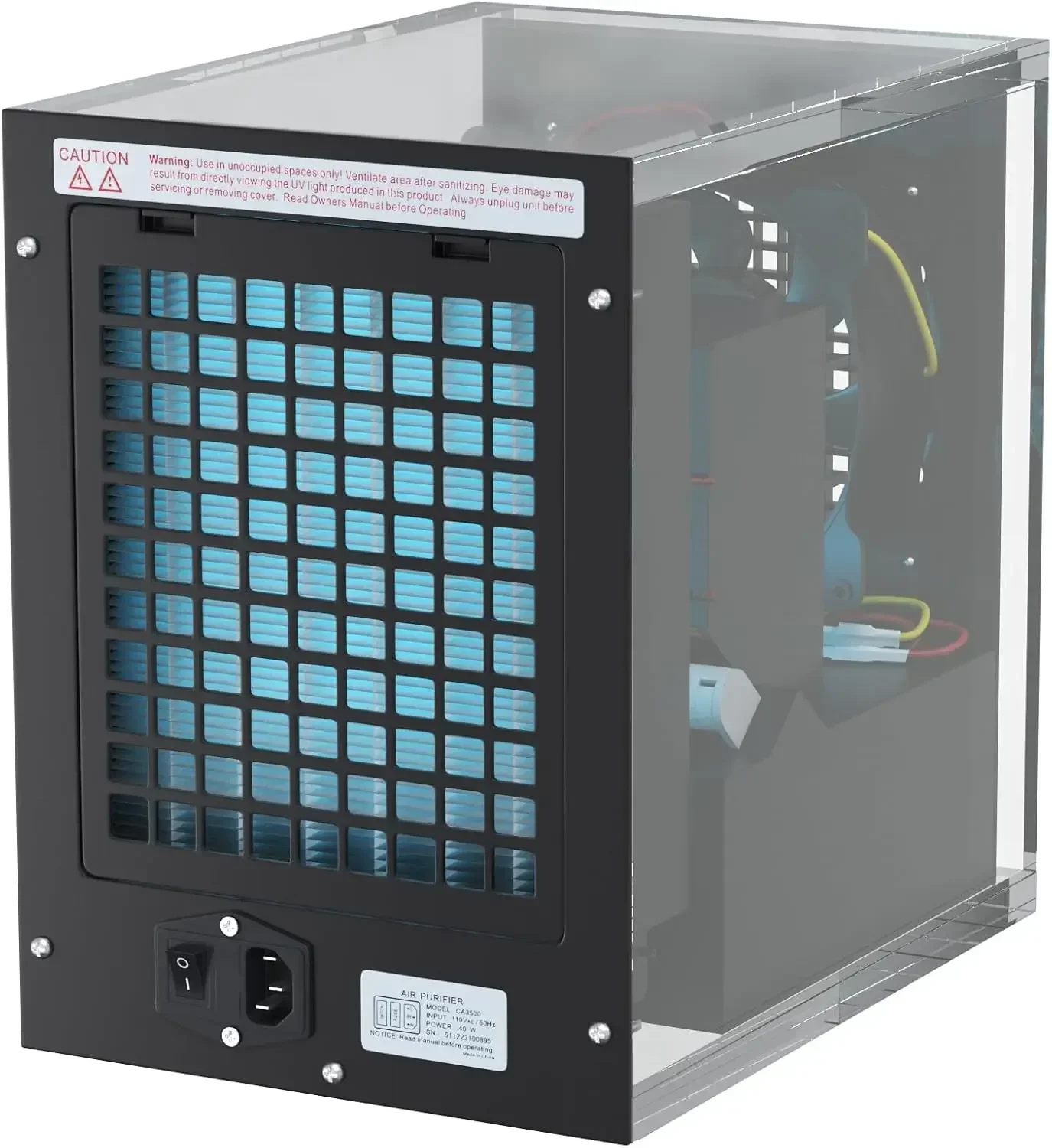 Prolux New Comfort 6-ступенчатый УФ-генератор озона очиститель воздуха HEPA чехлы на 3000