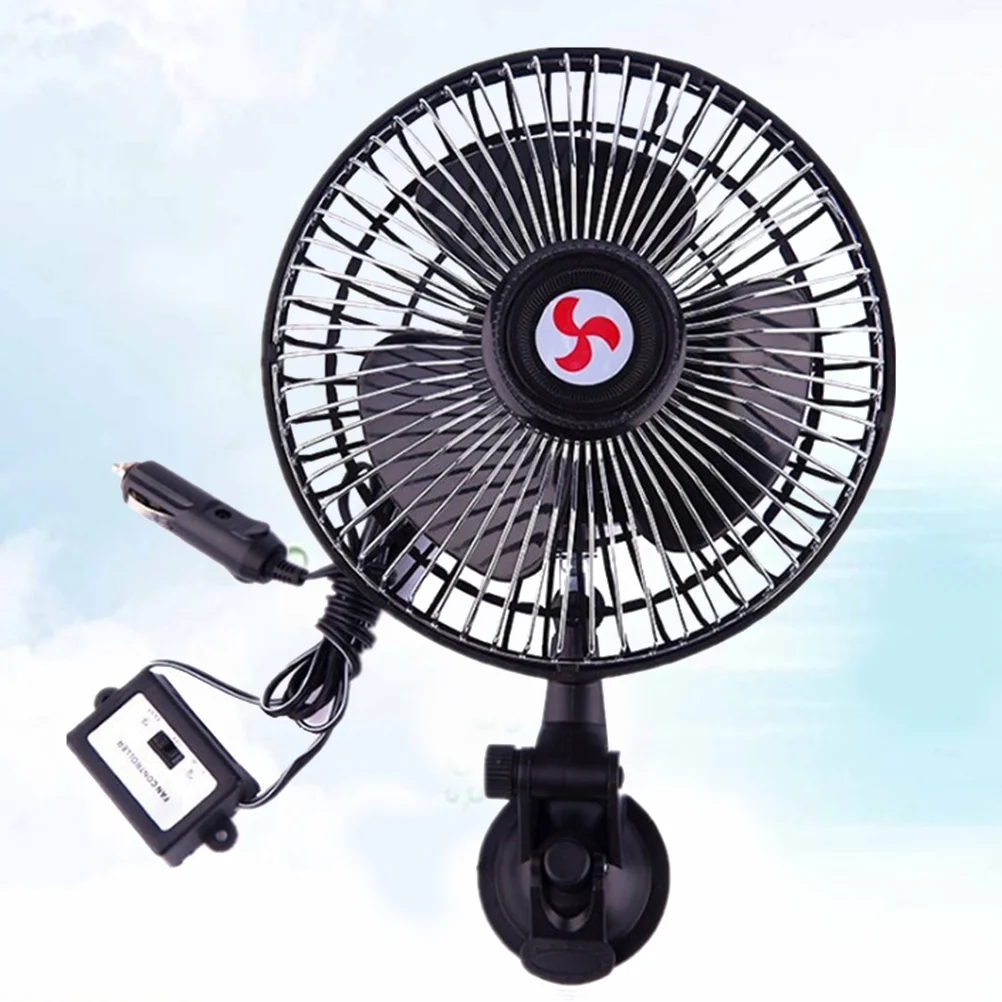 

1PC Shake Head Convenient Cooling Fan Wind Cooler Fan for Vehicle Auto