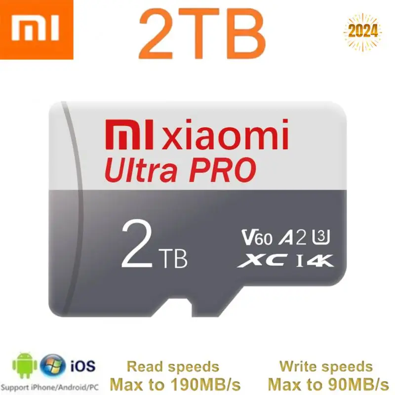 Xiaomi Mijia High Speed Class 10 SD-карта 128 ГБ 256 Carte Sd Карта памяти 2 ТБ 1 Usb-память Flash Usb Stick Sdcards для