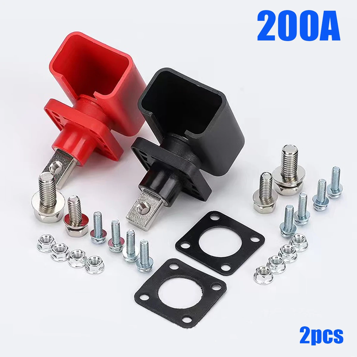 Литий-ионный клеммный разъем для хранения энергии Lifepo4 200 А квадратный терминал