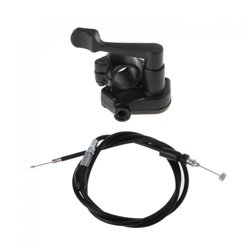 

22mm 7/8 Inch Motorcycle Throttle Lever Thumb Control Assembly Fit for Honda- ATV Quad Pit Bike with Accelerator Cable Gift