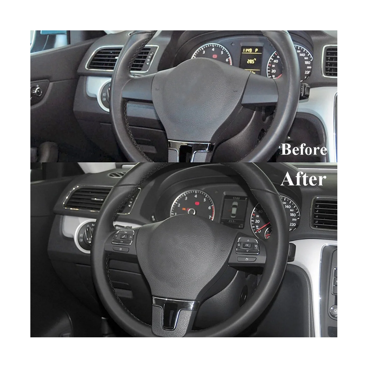 

56D959537B 56D959538A Car Multifunction Steering Wheel Switch Control Button for B7 2011-2015