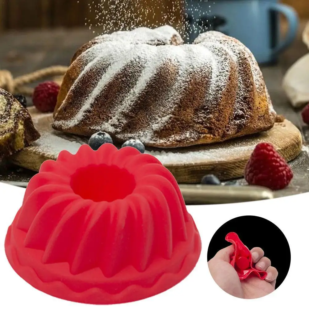 

1 Pcs DIY Silicone Cake Mould Round Creative Multifunctional Cake Mould Baking Mould Mooncake Silicone Cake Mould Reusable