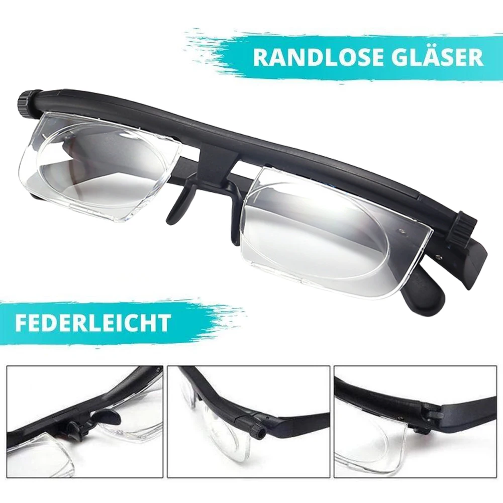 alloet Регулируемые очки для чтения