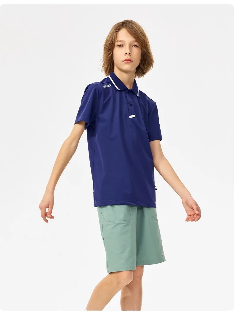 Фото 2026 Nautica: Хит продаж! Эластичная, приятная к телу футболка-поло для активного отдыха, молодежная, мужская и женская, парная модель, для спорта и досуга. №2