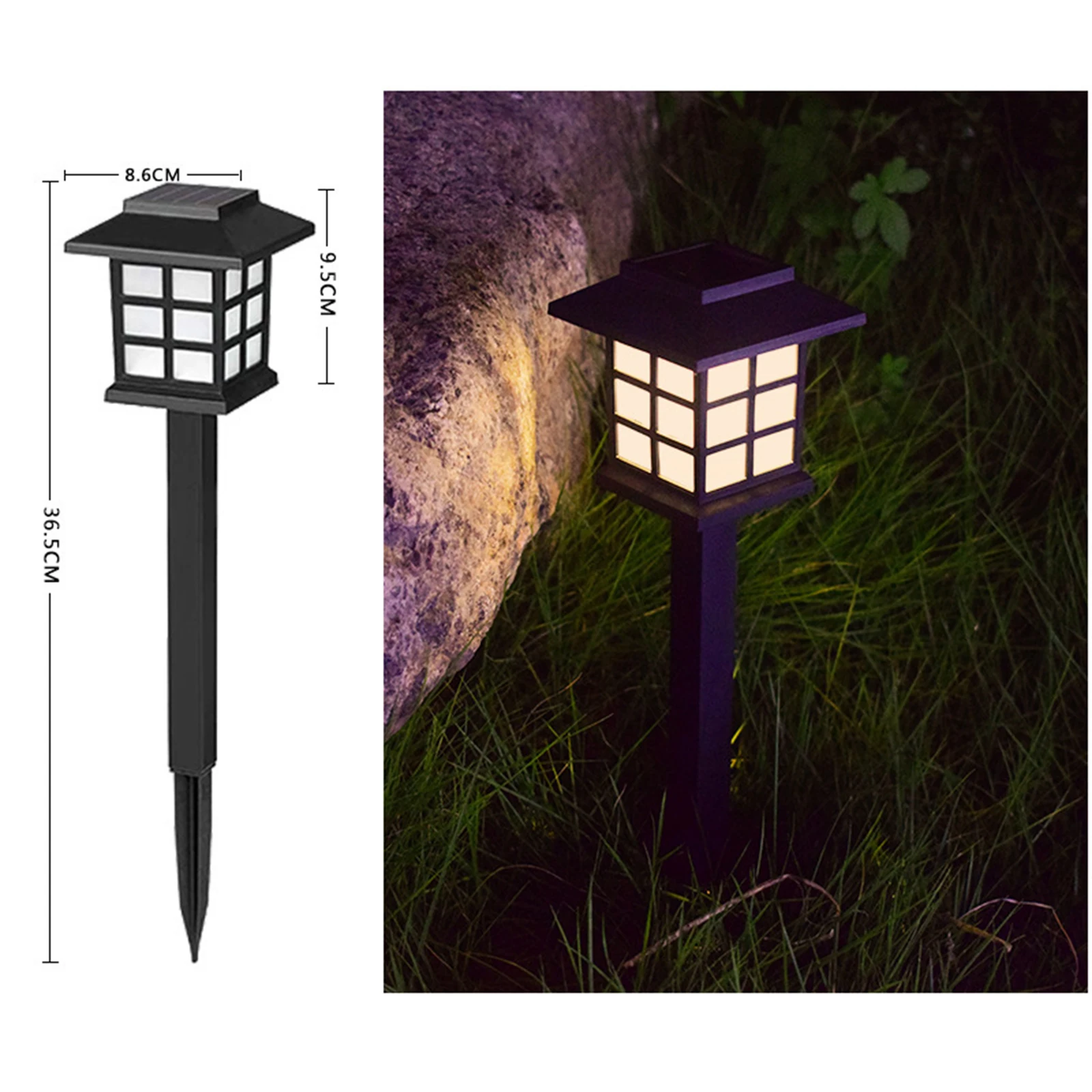 

Солнечный светильник для сада Adhere To Fly