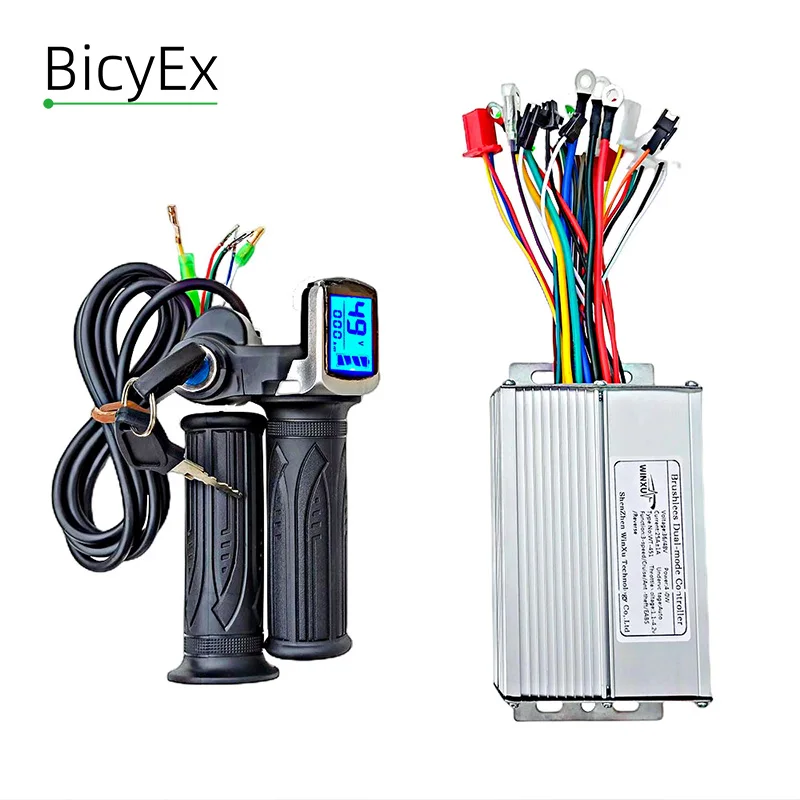 Универсальный двухрежимный контроллер 36 в 48 60 450 Вт 25 А с бесщеточным двигателем и