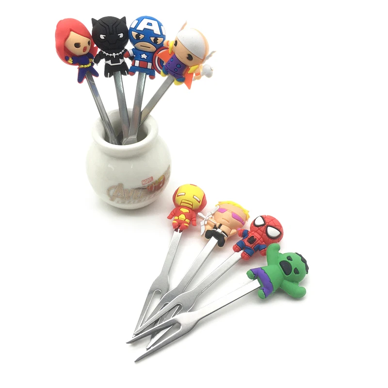 8 шт./набор вилки для кукол из нержавеющей стали