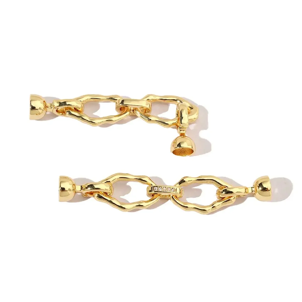 Vnistar 18-каратное золото Цвет CZ Змеиное сердце Съемные универсальные