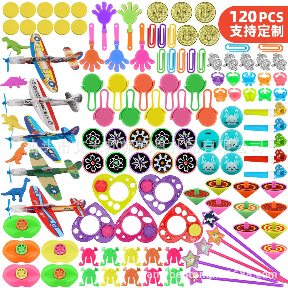 

200Pcs/Set Kids Party Favors Toys Children Assortment Giveaway Pinata Filler Bulk Toys Boys Girls Treasure Boxs Birthday Party