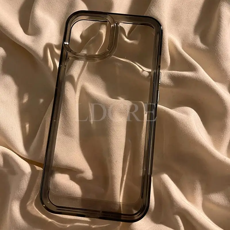 Для iPhone 14 Pro Max Чехол Силиконовый Прозрачный Противоударный ТПУ Новый Телефона 13 12