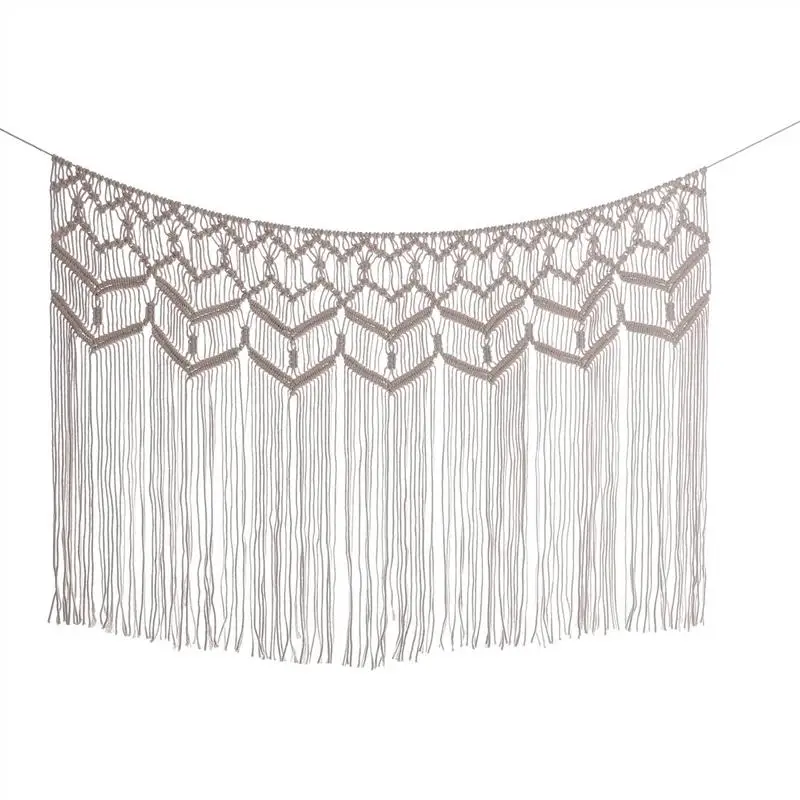 

Wall Knitted Tapestry Bohemian Style Hand-woven Tapestry Macrame Home Decorations Art Handmade Tapestry Photo Props
