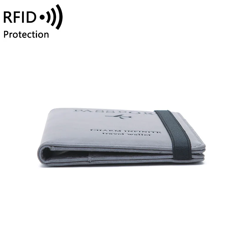 Passport Caserfidpassport Holder Simple Stylish And Versatile Document Package Travel Abroad Passport Cover Id Holder Card Case