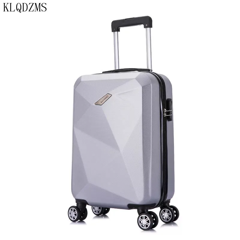 KLQDZMS Luggage Male And Female Trolley Suitcase Universal Wheel Net Red Student Korean Version 20 Inch Boarding Box 24 Inch