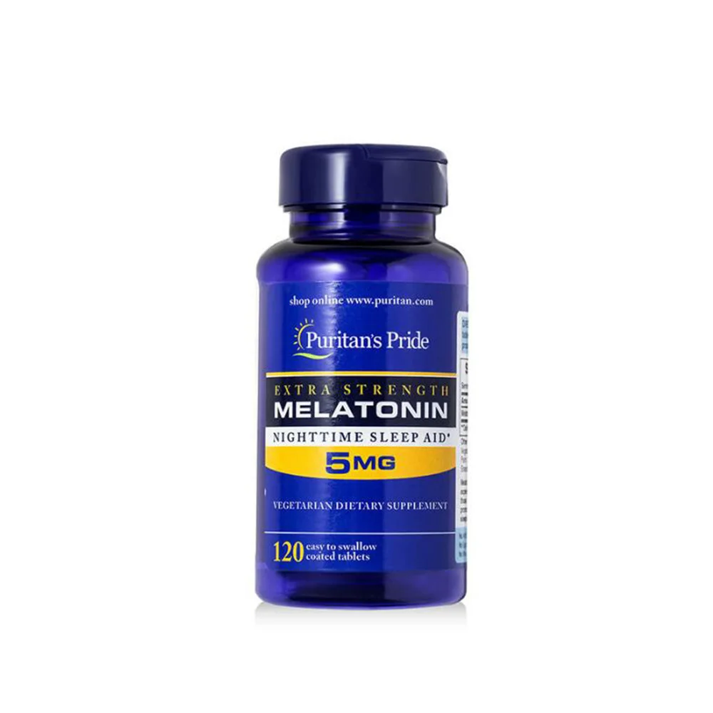 Rapid Release Melatonin 5 Mg Night Sleep Assistance Hot Selling