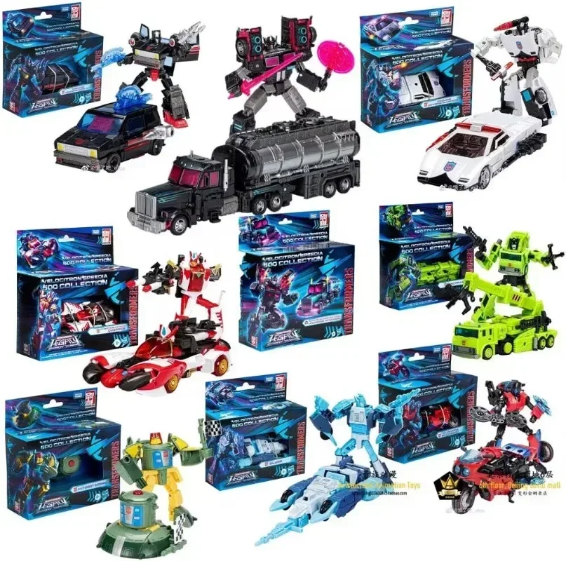 Оригинальный Takara Tomy Hasbro Transformers Legacy Clampdown Diaclone Velocitron Road Hauler Blurr Deluxe Фигурка Игрушка