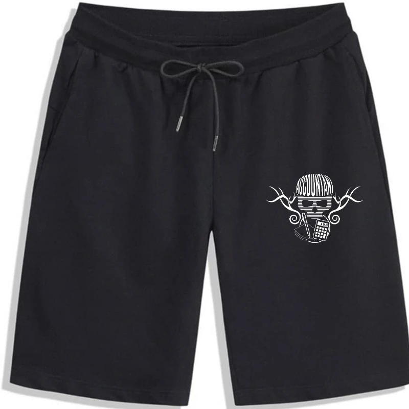 

Accountant Tribal Tattoo Skull men shorts Office Worker Clerk Secretary Shorts man