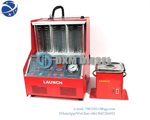 

LAUNCH CNC602A CNC 602A Gasoline Injector Cleaner & Tester with Ultrasonic cleaner injector nozzle Diagnostic Tools