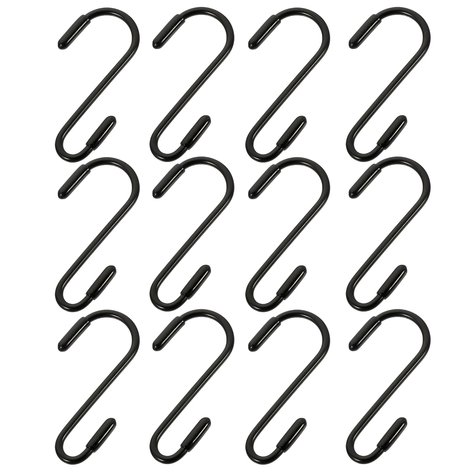 

12 Pcs S Hook Hanger Coat Hanger Hooks Hanging Clothes Iron Clothes Hanger Hooks