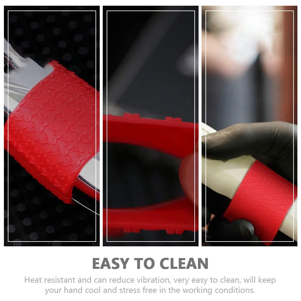 

3 шт., антискользящие кольца для стрижки волос, в стиле ретро