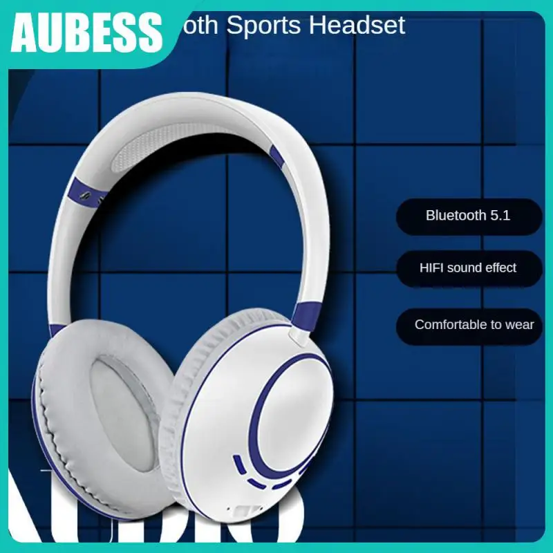 

Breathable Sport Headset 5.1 Foldable Earphone Adjustment Led Over-head Headphone Stereo Consumer Electronics Stable