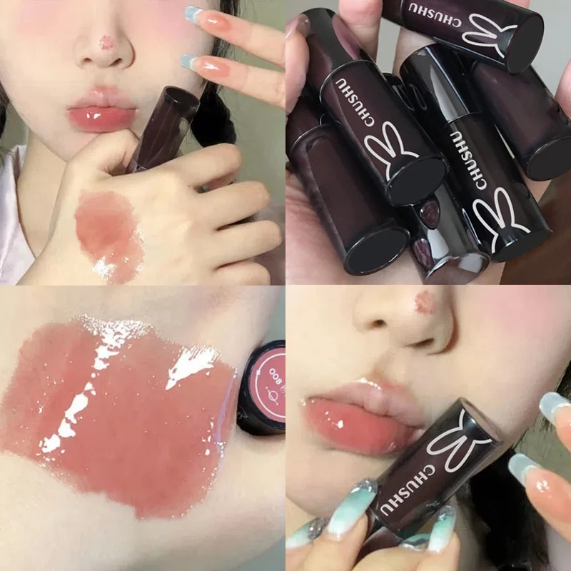 

Mirror Water Lip Gloss Shimmer Glass Transparent Jelly Liquid Lipstick Waterproof Moisturizing Glitter Lip Glaze Makeup Cosmetic