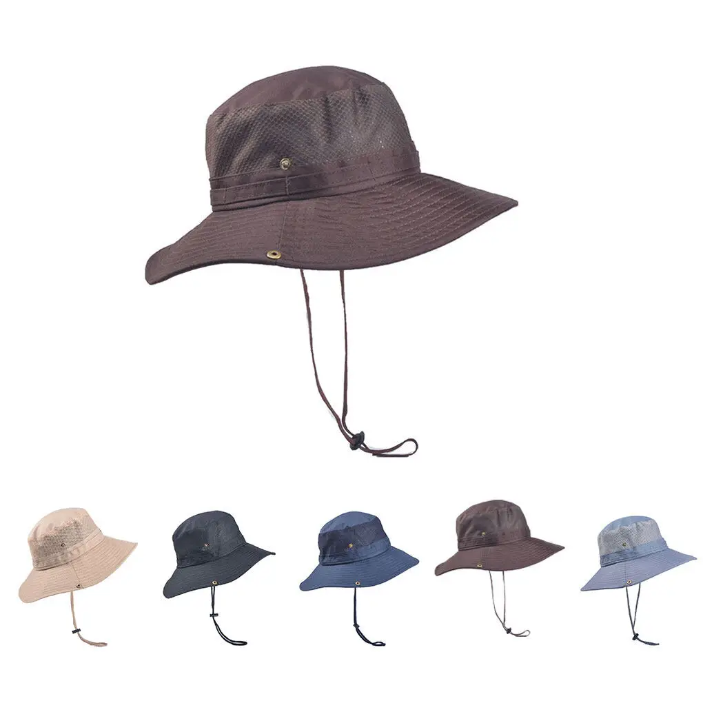 

Шапка рыболовная Мужская, дышащая Складная однотонная Кепка для отдыха на открытом воздухе, походов, летняя, от солнца