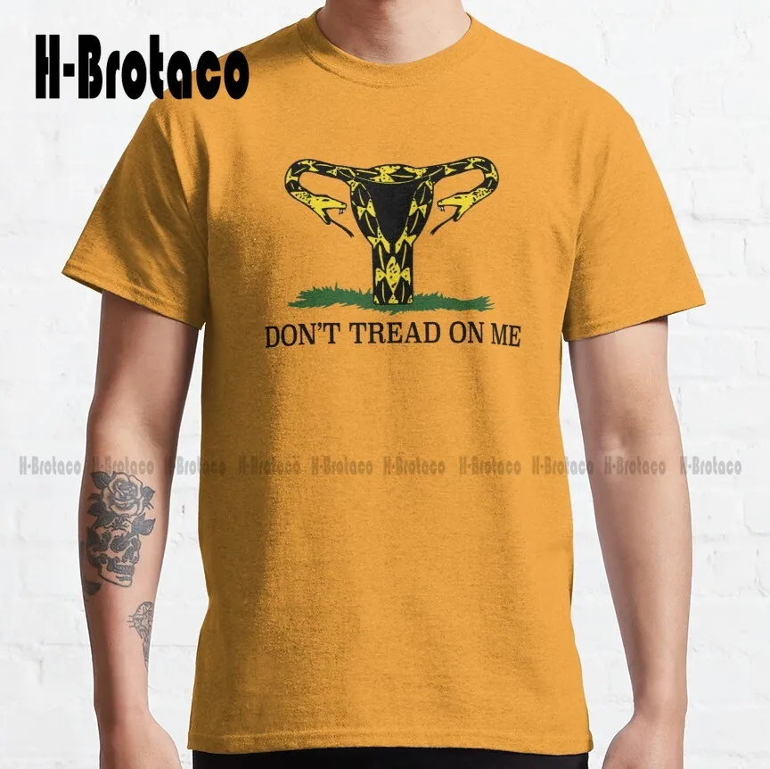 

Don'T Tread On Me Uterus Snake Shirt, Pro Choice Shirts Classic T-Shirt Fashion Tshirt Summer Xs-5Xl