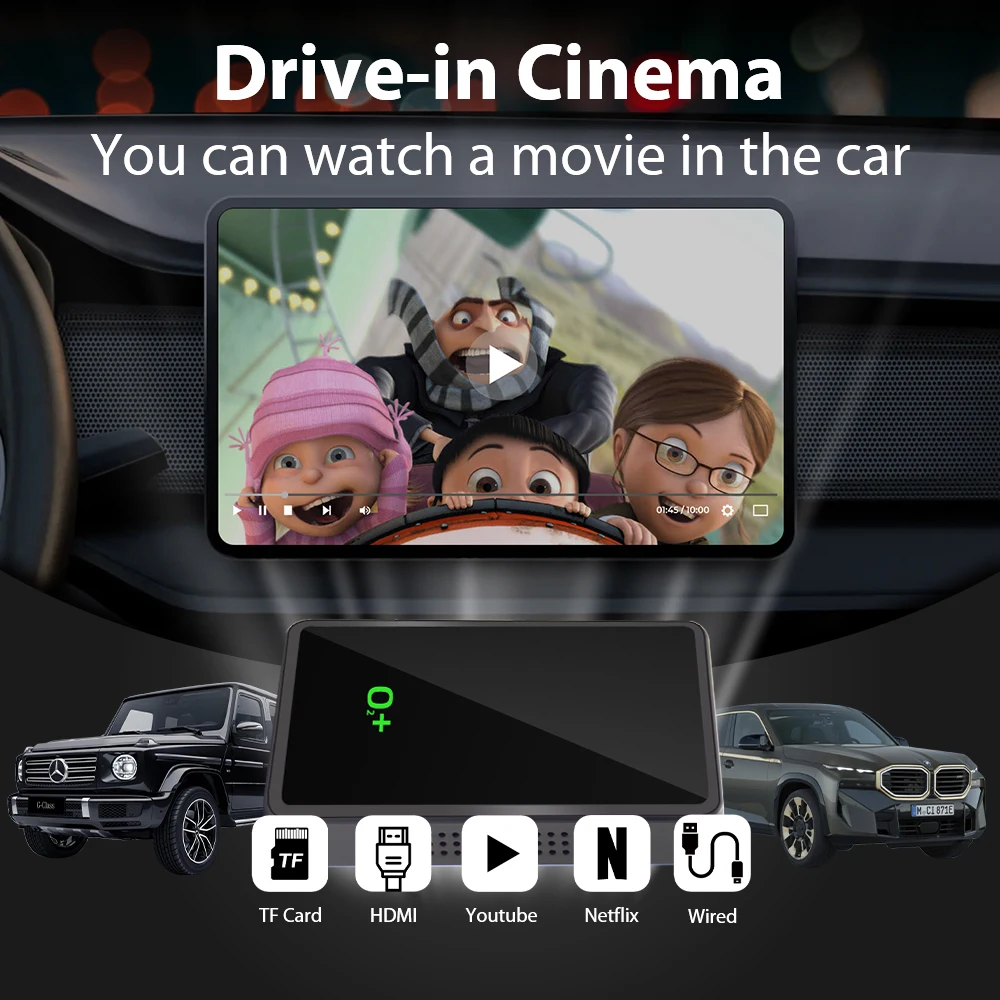 Android Auto AI Box Беспроводная ТВ-приставка Apple CarPlay с HDMI S9 PRO Car Play 13 автомобильные