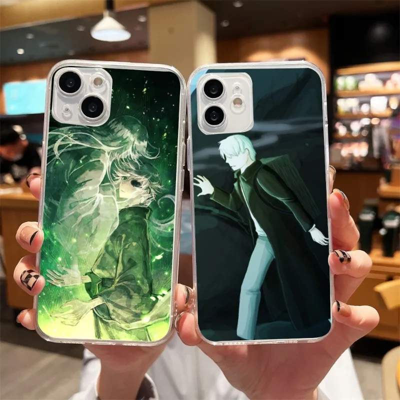 Японский телефонный чехол для IPhone 14 13 12 11 XS X 8 7 6 Plus Mini Pro Max SE 2022, мягкий прозрачный чехол для телефона