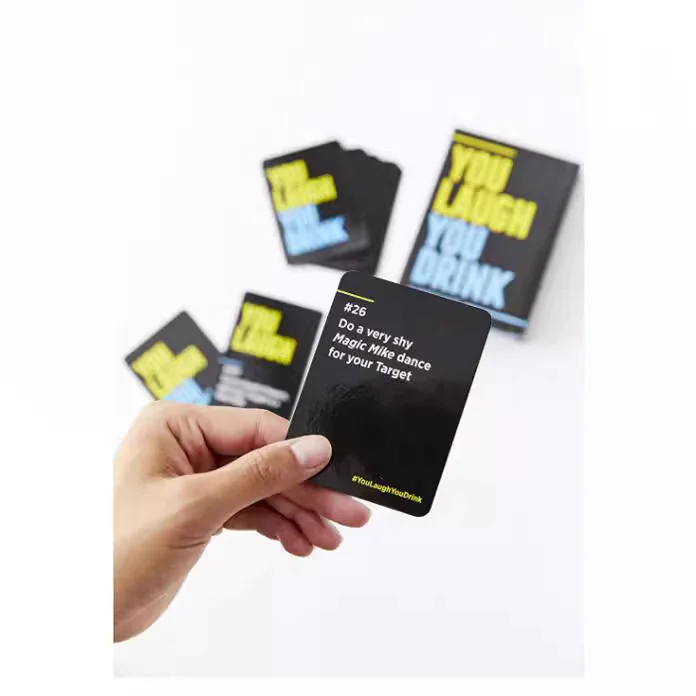 Питьевая серия солитер семейные друзья вечерние игровая версия игрушки правда