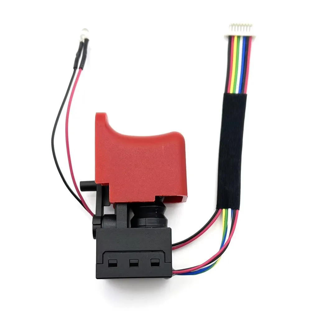 Переключатель для электродрели, регулируемый регулятор скорости дрели, бесщеточный, Φ KR13D, переключатель триггера для аккумуляторной дрели DC O.1A36V