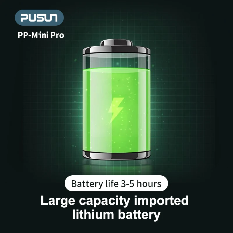 Фото Портативная машина для игры в пиклбол PUSUN PP Mini Pro с управлением через приложение, перезаряжаемая, вместимость 45 мячей, время работы от батареи 3-5 часов. №3