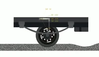 truck axle load sensor gps vehicle tracker mobicom ls4000 beam load sensor