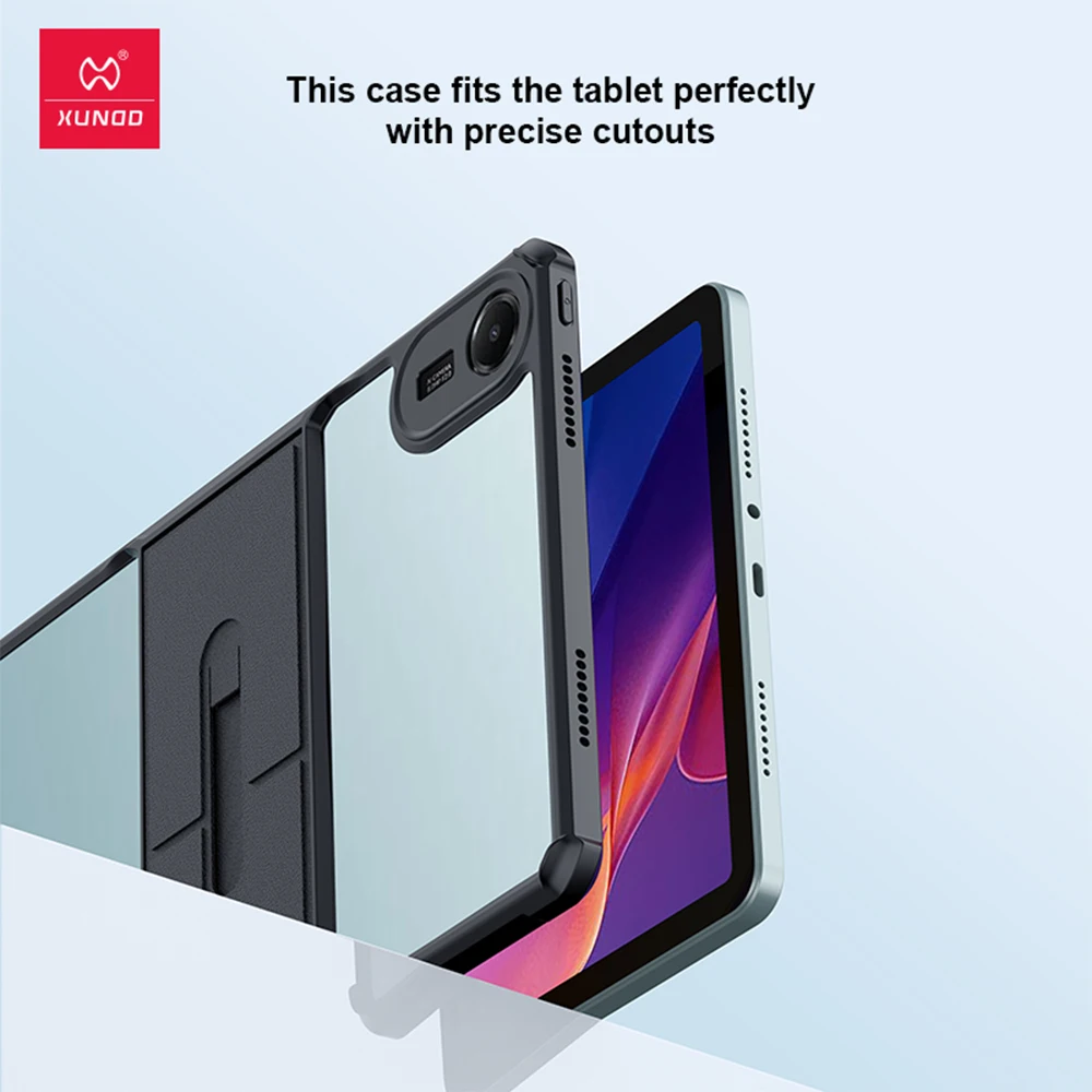 Фото Xundd для Xiaomi Redmi Pad 2 5G/4G 11 дюймов чехол для планшета подушка безопасности противоударный корпус с невидимым магнитным кронштейном-держателем чехол №5