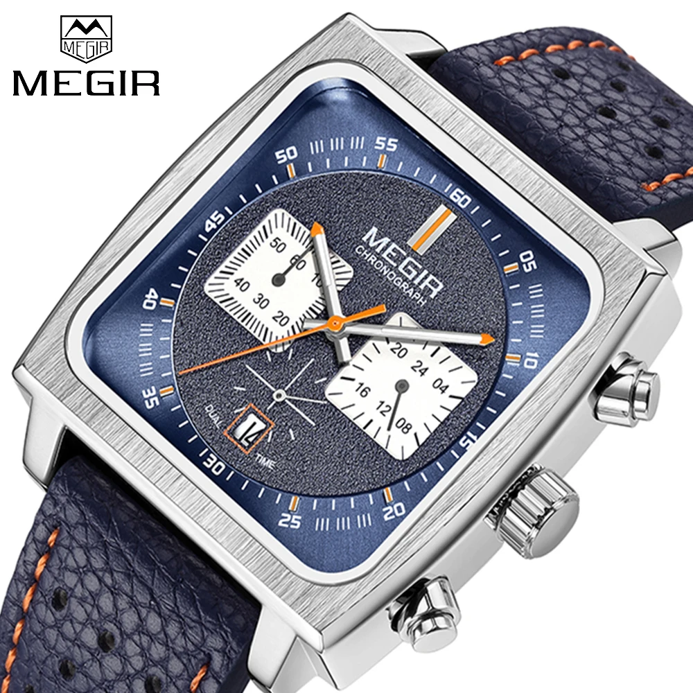 

MEGIR Men Fashion Quartz Watch Waterproof Luxury Brand Original Shockproof Montre Homme Business Boy Clock Clothing Wristwatch