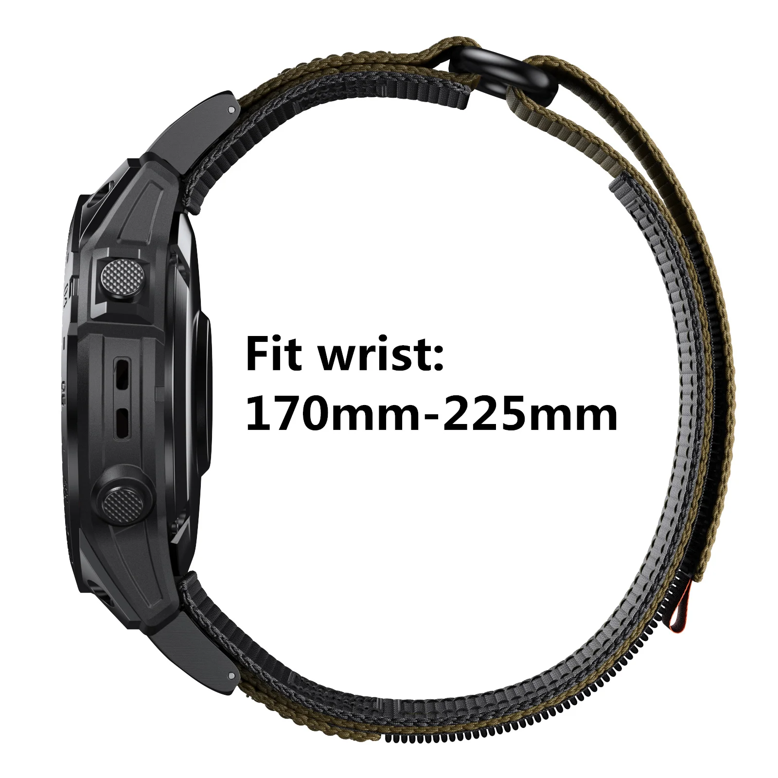 ANBEST 22 26mm Nylon Watchband for Garmin Fenix 5 6 7 5X 6X 7X Quick Fit Strap for Forerunner 955 935 Instinct Correa Bracelet
