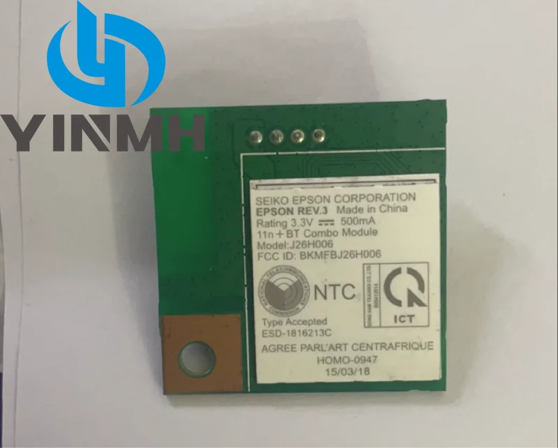 

1PC Little Wifi Board Original Used for Epson L3156 L3153 L3169 XP4100 XP4105 L3163 Mainbord Network Board L3150 WIFI Card